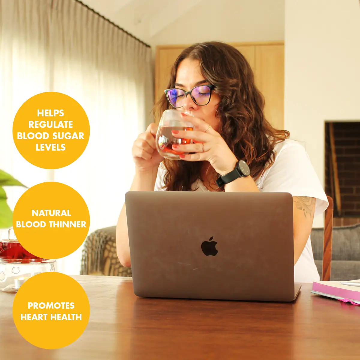 Focus with Masala Chai and Turmeric (20 Teabags) - Image 6