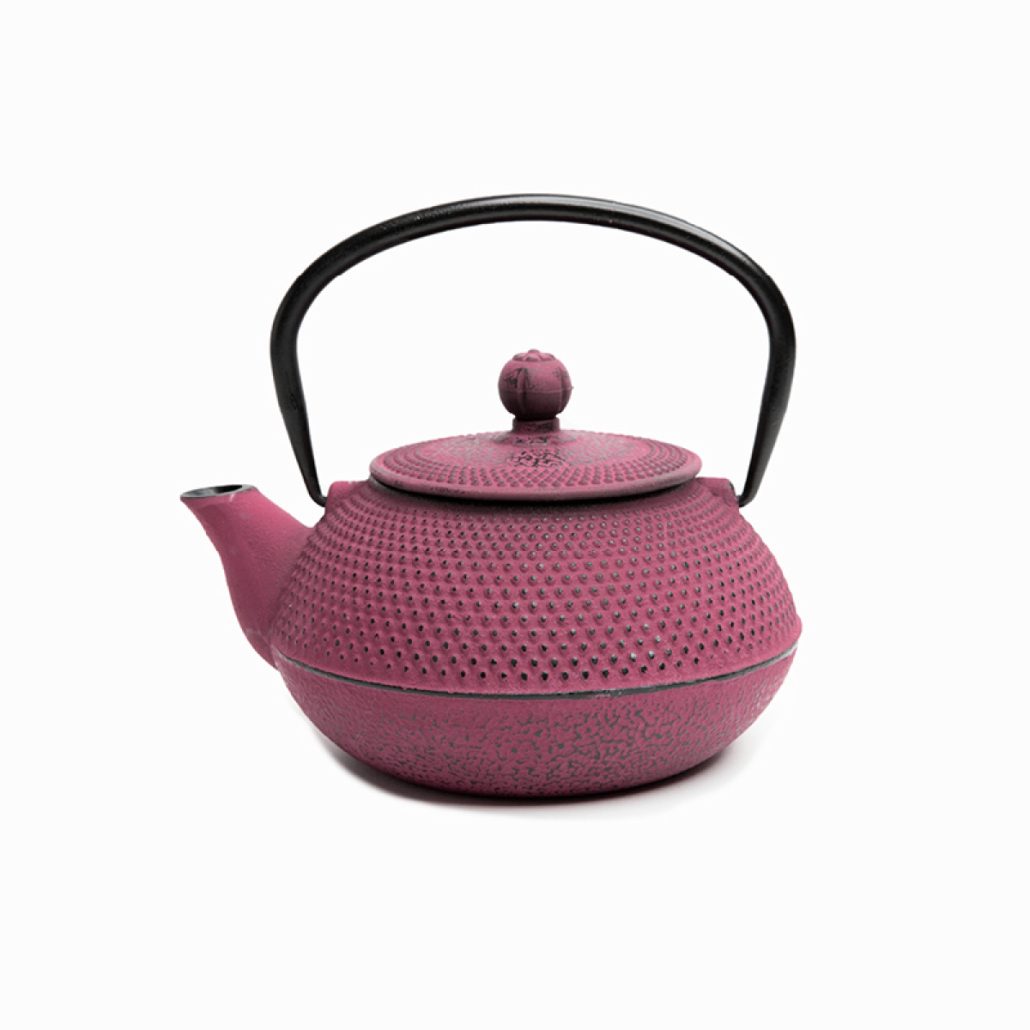 Cast Iron Teapot - Pink (800ml)