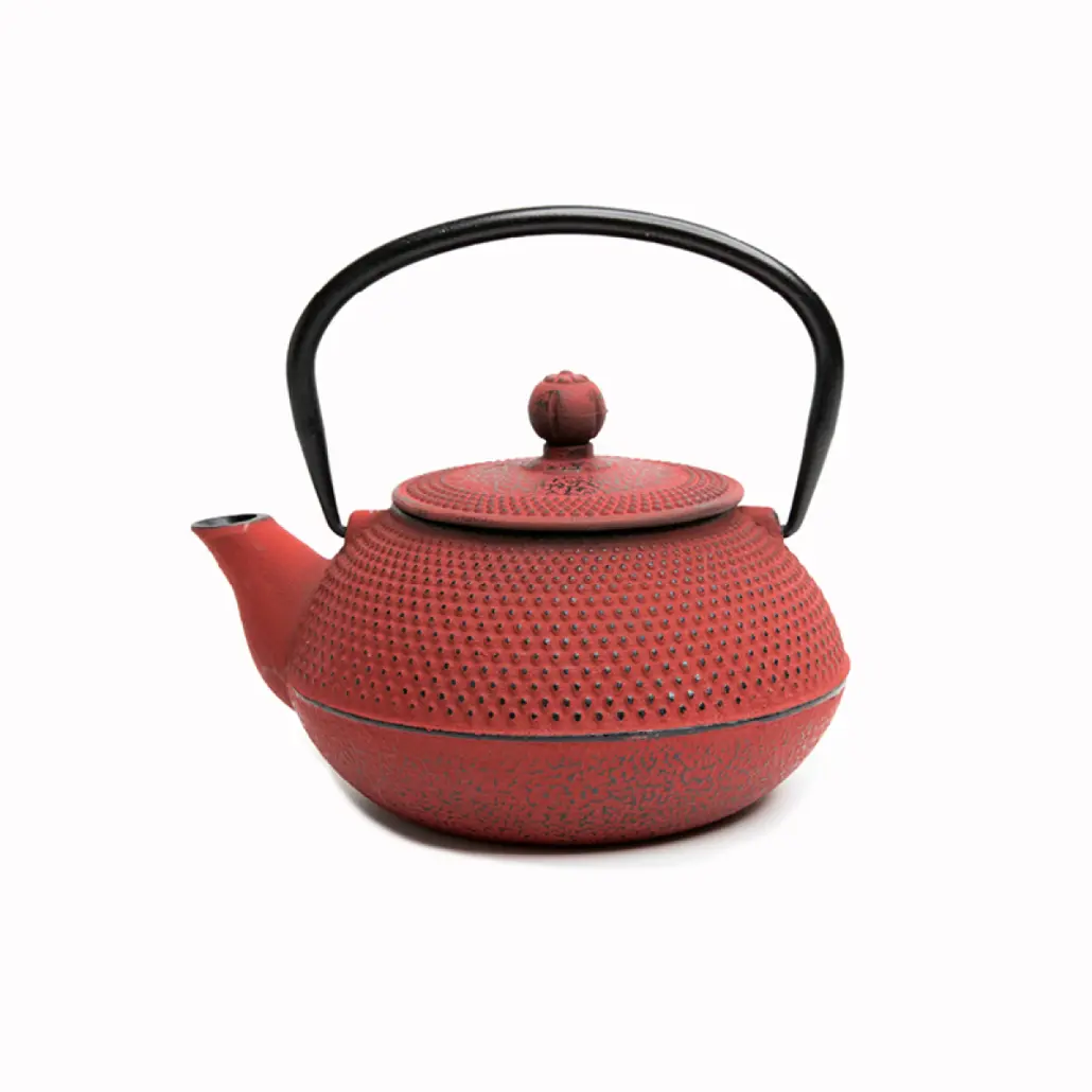 Cast Iron Teapot - Red (800ml)