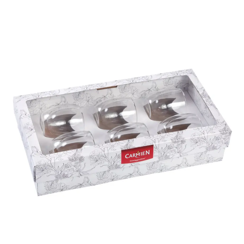 Gift Pack with 6 x 120ml Double-wall Glass Cups
