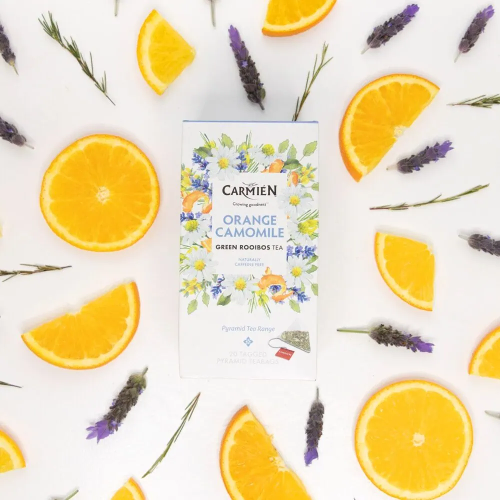 Orange Chamomile (20 Pyramid Teabags) - Image 3