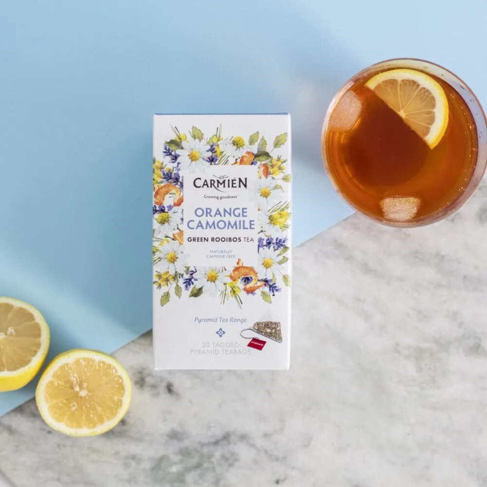 Orange Chamomile (20 Pyramid Teabags) - Image 5