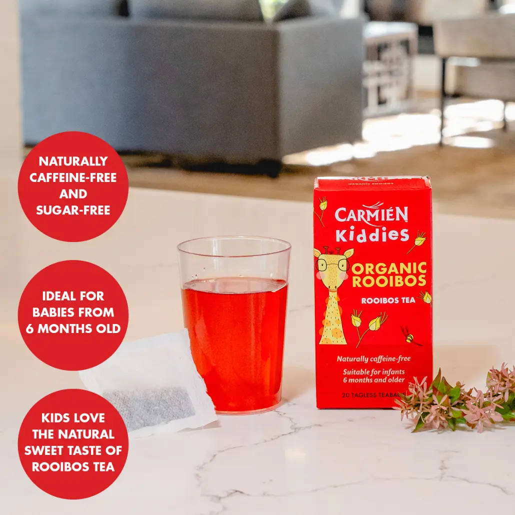 Kiddies Pure Organic Rooibos Tea (20 Teabags) - Image 6
