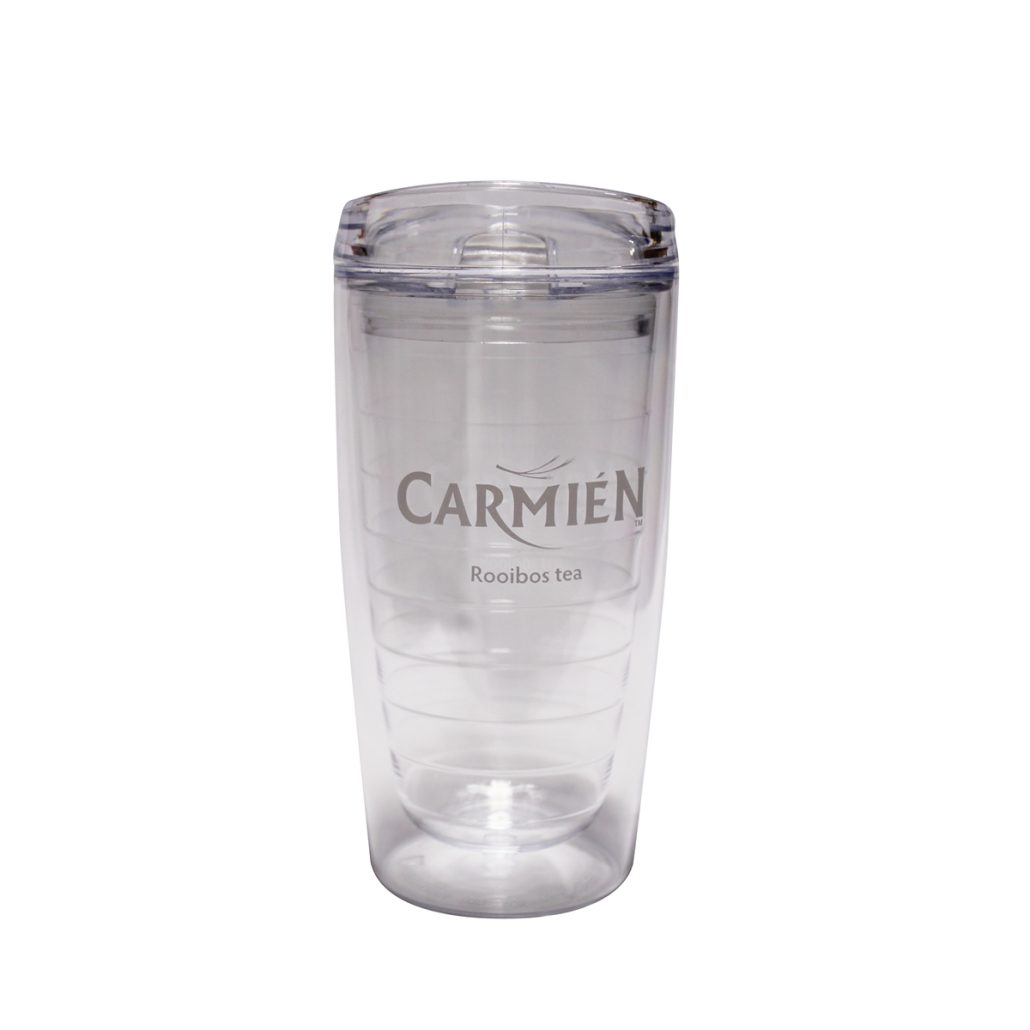Double-Wall Travel Cup - Clear (420ml)