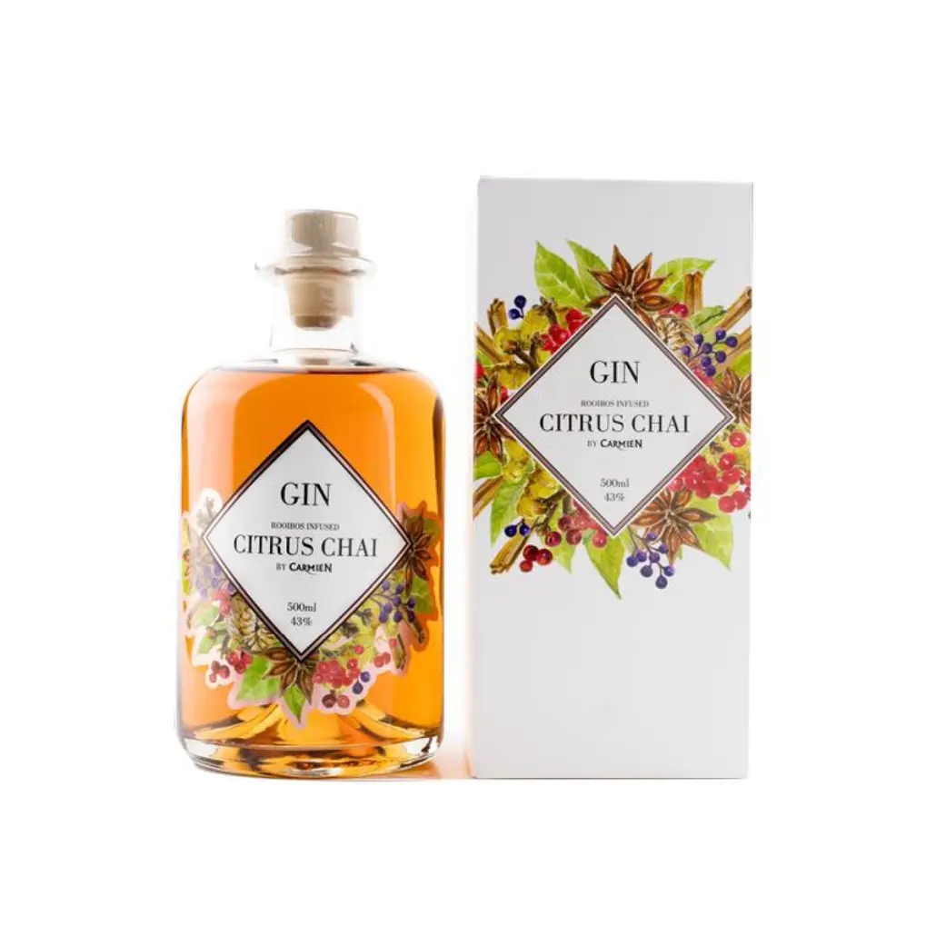 Rooibos Distilled Gin - Citrus Chai (500ml)