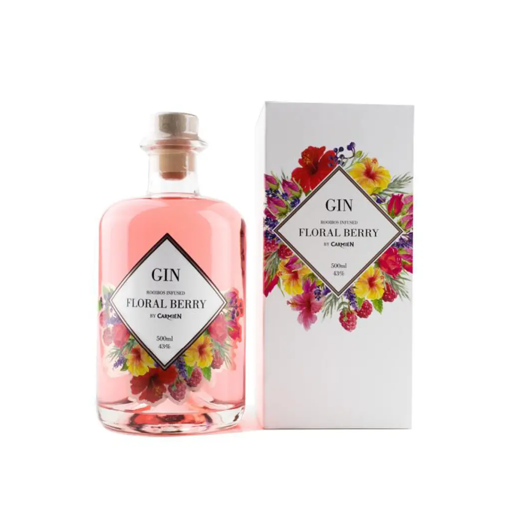 Rooibos Distilled Gin - Floral Berry (500ml)
