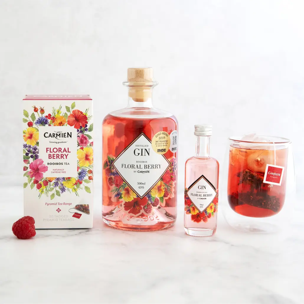 gin-and-tea floral berry