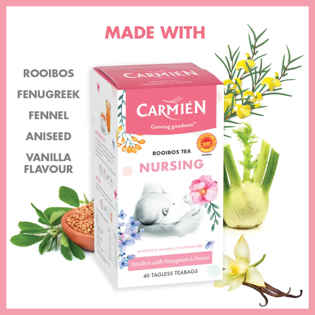 Carmién Nursing with Fenugreek & Fennel (20 Teabags) - Image 4