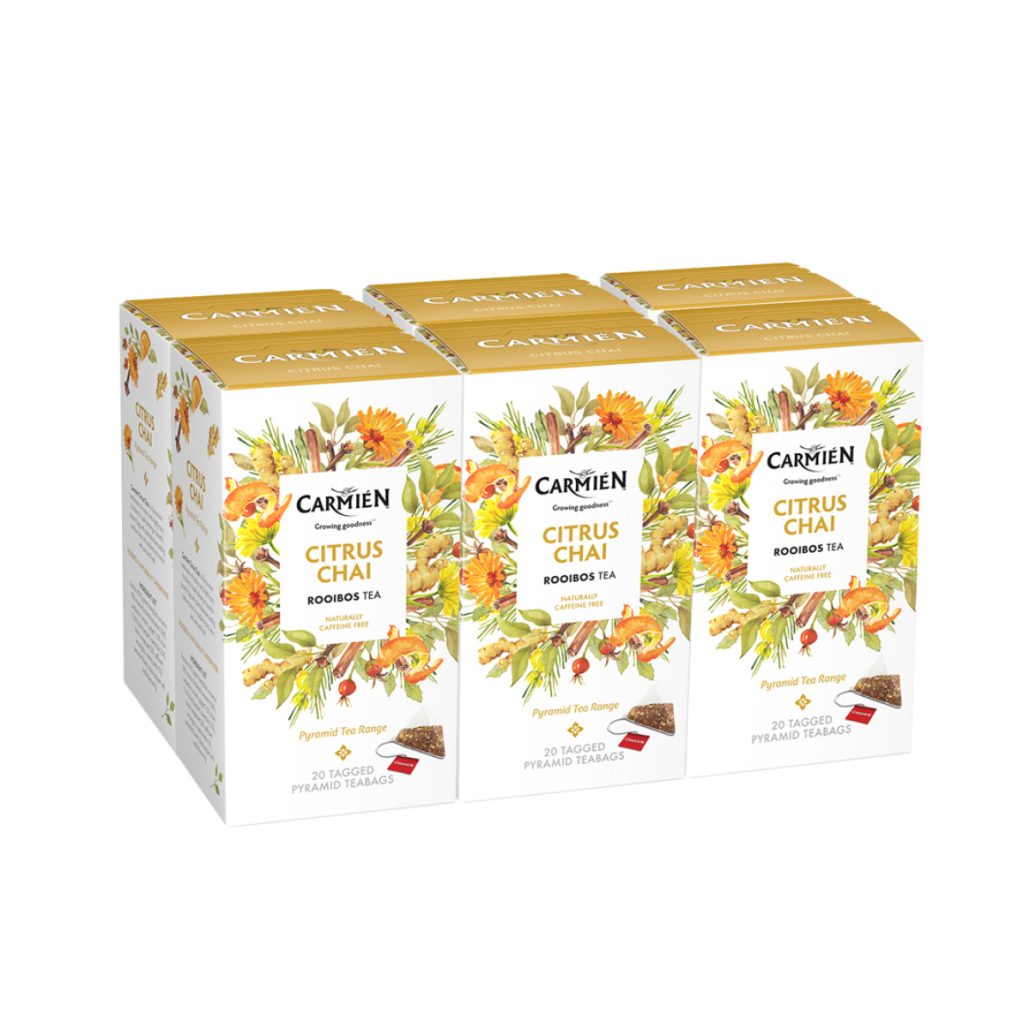 Citrus Chai Multi-Pack (6 x 20 Pyramid Teabags)