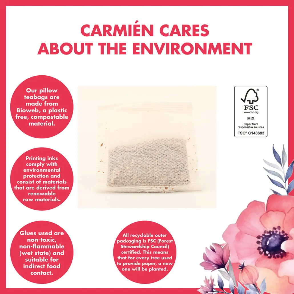 Carmién Menopause with Raspberry Leaf (20 Teabags) - Image 8