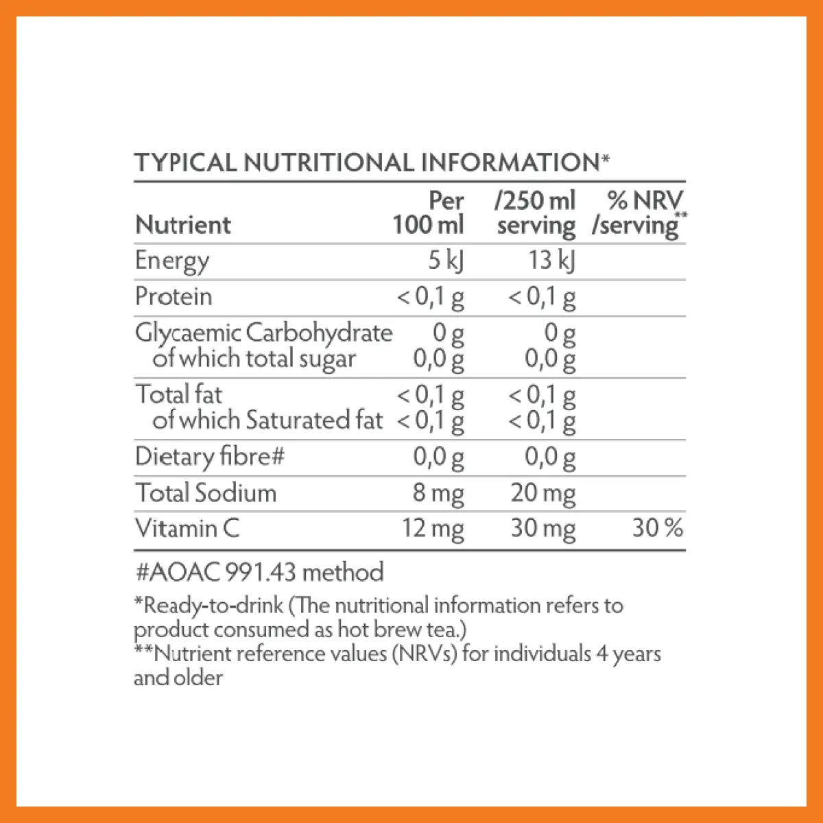 Boost with Vitamin C (20 Teabags) - Image 10