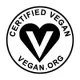 Certified vegan product