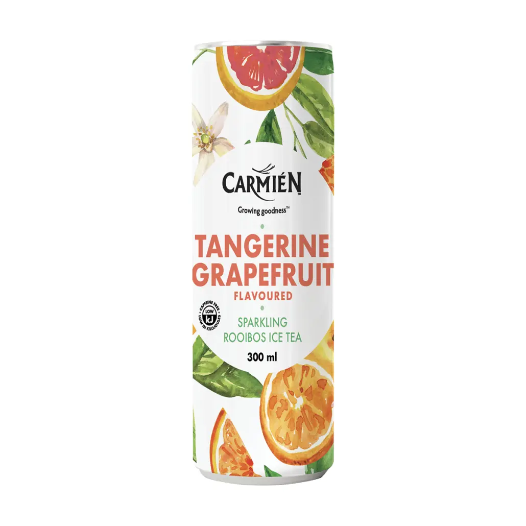 Tangerine Grapefruit Sparkling Ice Tea 6 Pack (6 x 300ml) - Image 2