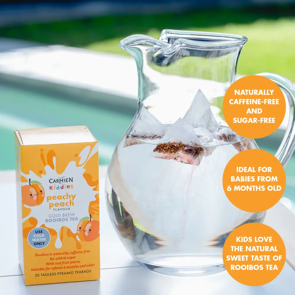 Peachy Peach Kiddies Cold Brew Tea Multi-Pack (6 x 20 Teabags) - Image 6