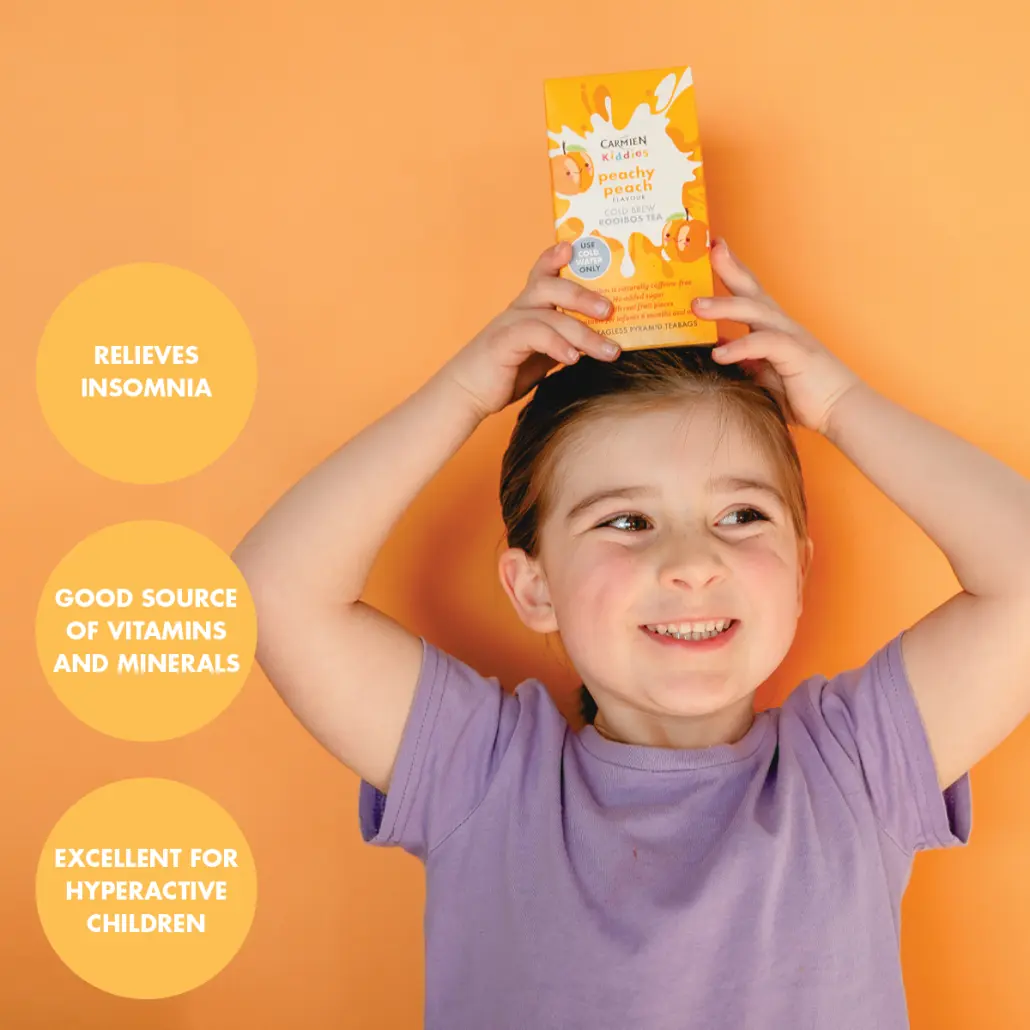 Peachy Peach Kiddies Cold Brew Tea Multi-Pack (6 x 20 Teabags) - Image 7