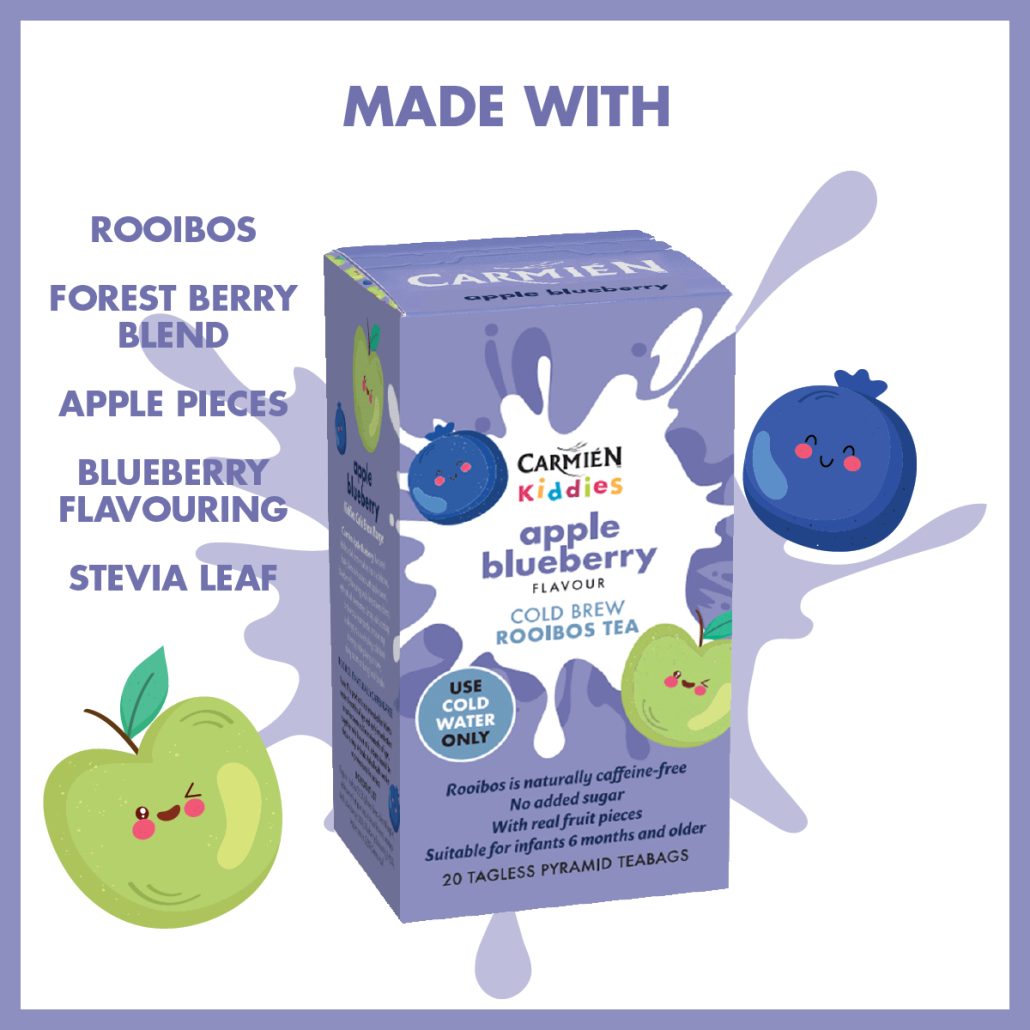 Apple Blueberry Kiddies Cold Brew Tea (20 Teabags) - Image 10