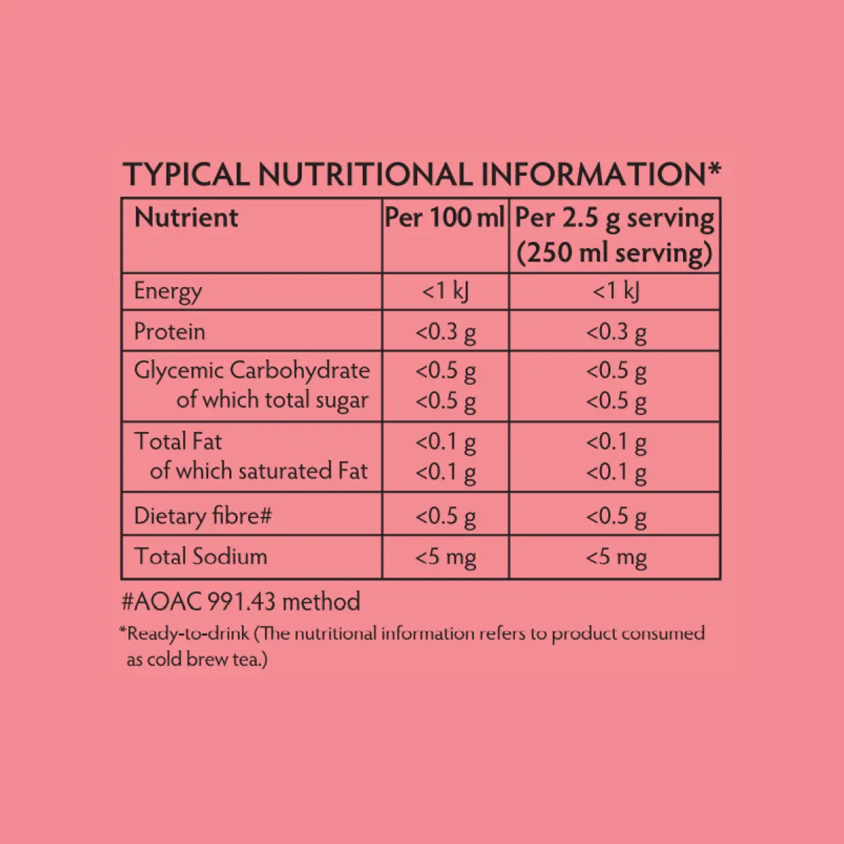 Berry Watermelon Kiddies Cold Brew Tea (20 Teabags) - Image 4