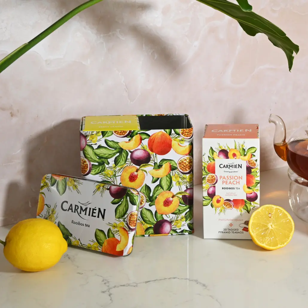 Carmién Passion Peach Tea Tin (Limited Edition No. 5) - Image 2