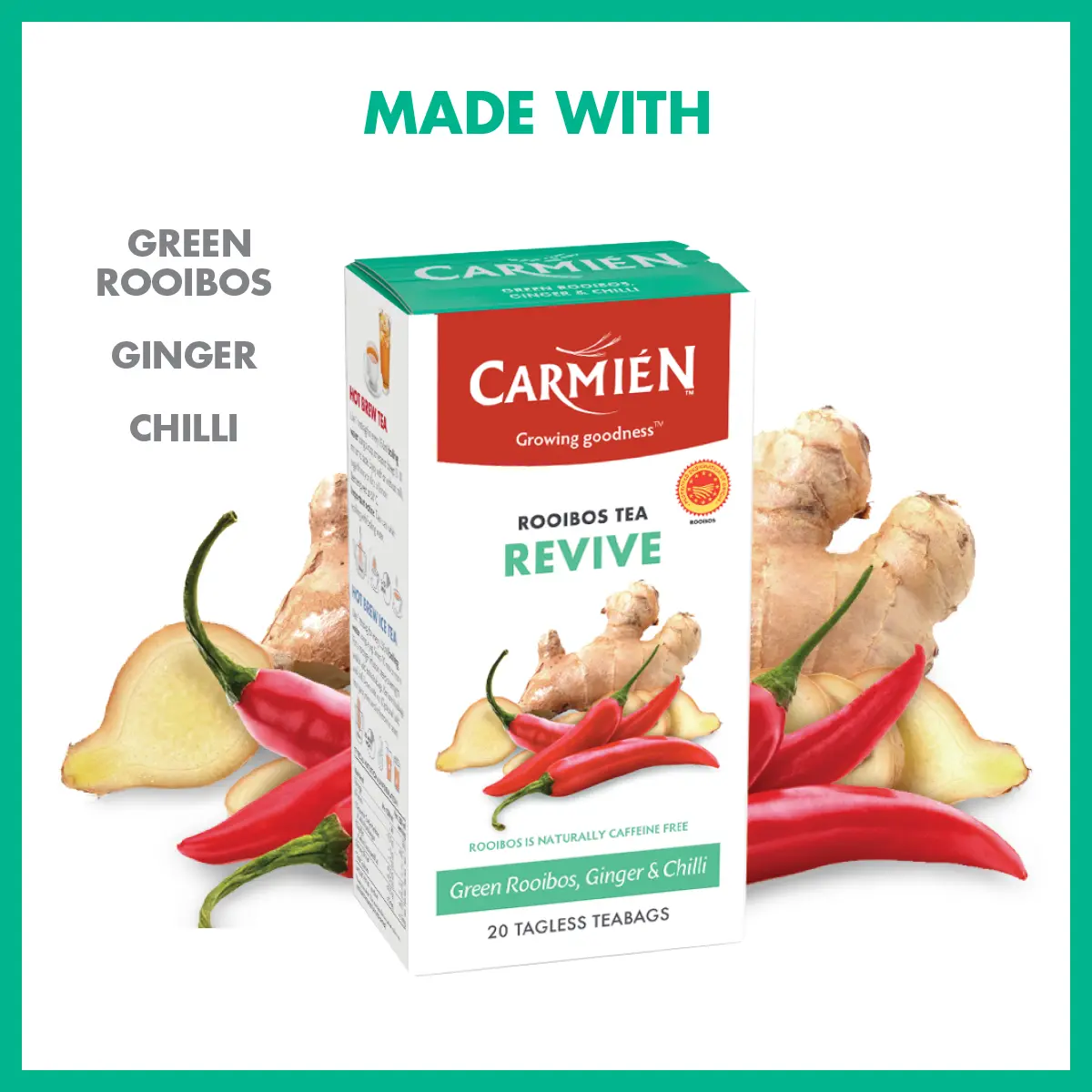 Revive with Ginger and Chilli (20 Teabags) - Image 4