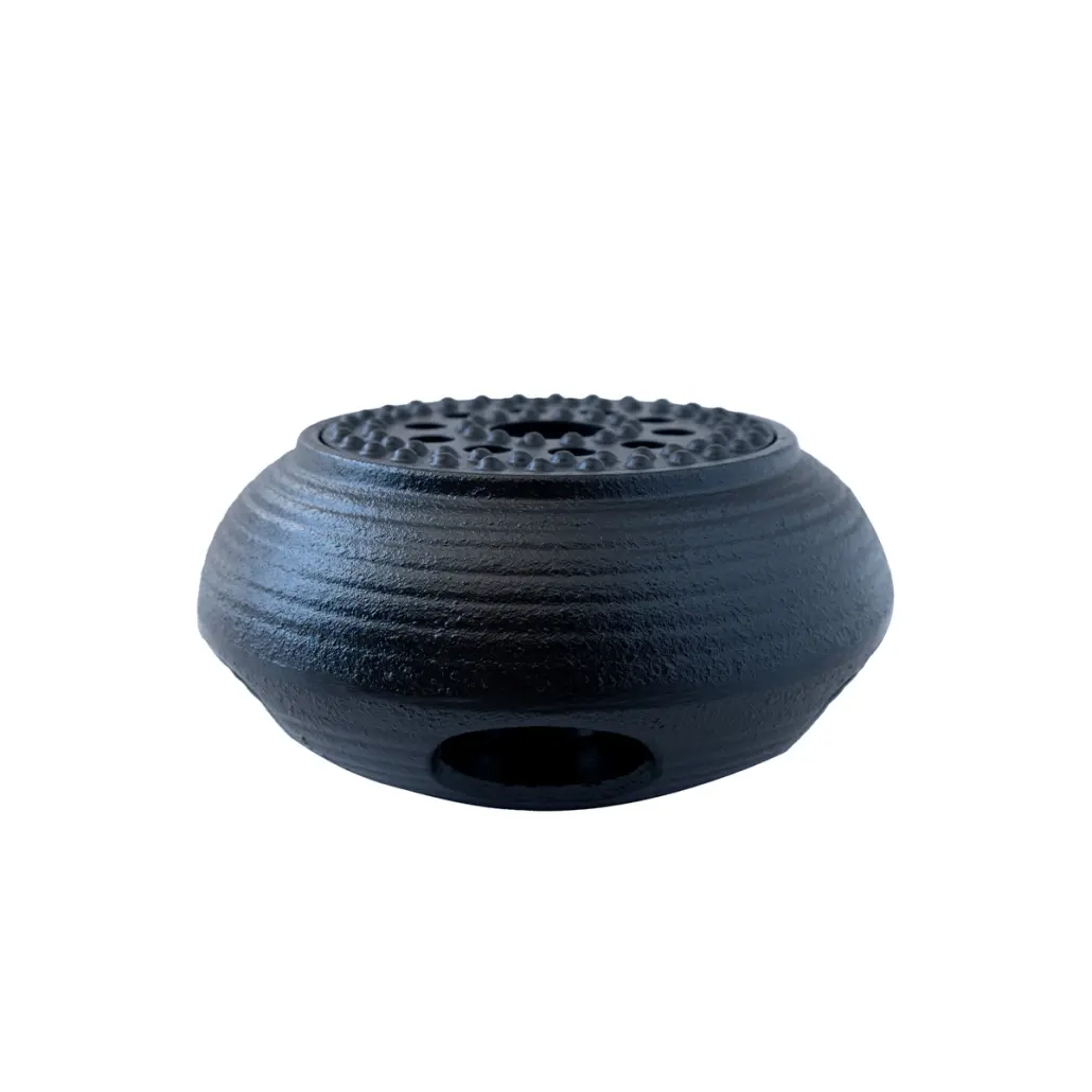 Cast Iron Burner - Striped Black