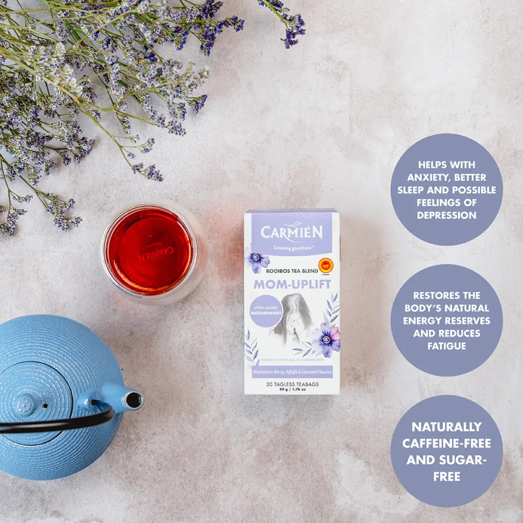 Carmién Mom-Uplift with Motherwort (20 Teabags) - Image 8