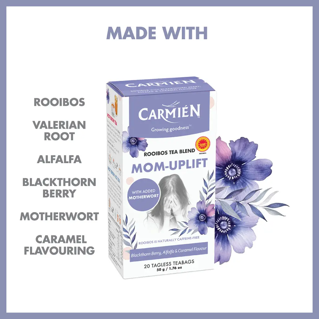 Carmién Mom-Uplift with Motherwort (20 Teabags) - Image 5
