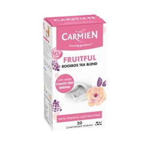 CarmiƩn Fruitful with Raspberry Leaf (20 Teabags)