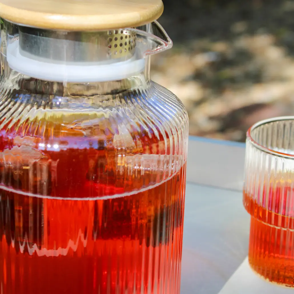 LMC Glass Jug - Fluted (1800ml) - Image 4