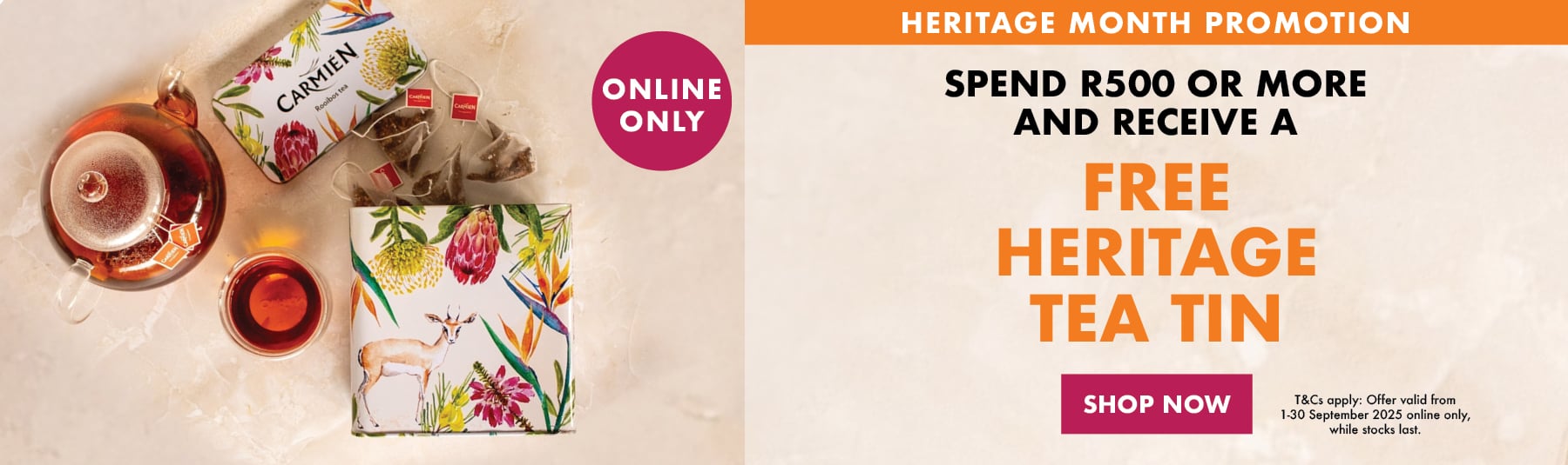 Heritage Month Promotion