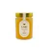 LMC_Honey Sweet honey in a glass jar with a gold lid, featuring a South African crafted label, promoting natural citrus honey from Cederberg.