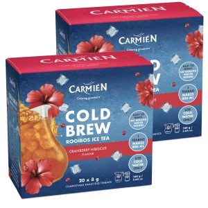 Combo Deal Cranberry Hibiscus Cold Brew Family Pack (40 x 8g Teabags)