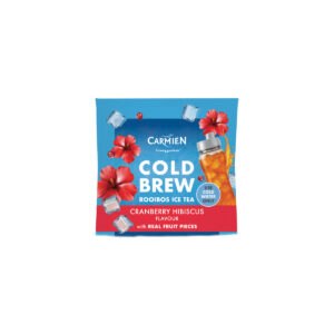 Carmien Cold Brew Rooibos Ice Tea Envelope Cranberry Hibiscus Flavour